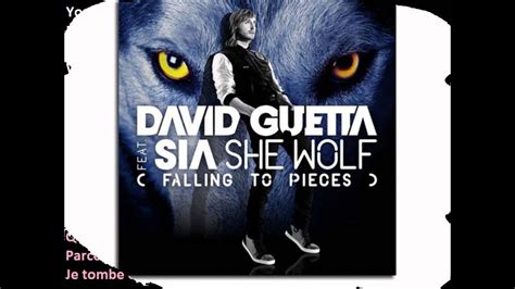 she wolf traduction|Paroles et traduction David Guetta : She Wolf .